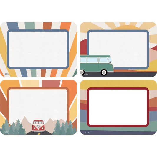 Moving Mountains Road Trip Name Tags
