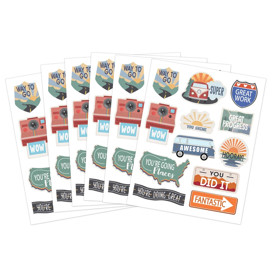 Moving Mountains Road Trip Stickers