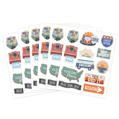 Moving Mountains Road Trip Stickers