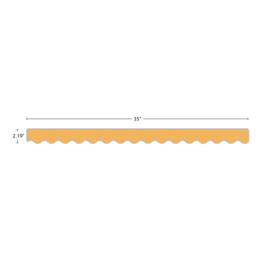 Golden Sun Scalloped Border Trim