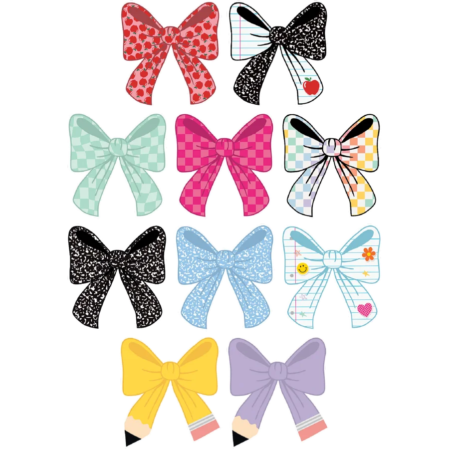 Cool for School Bows Accents