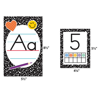 Cool for School Composition Alphabet Bulletin Board