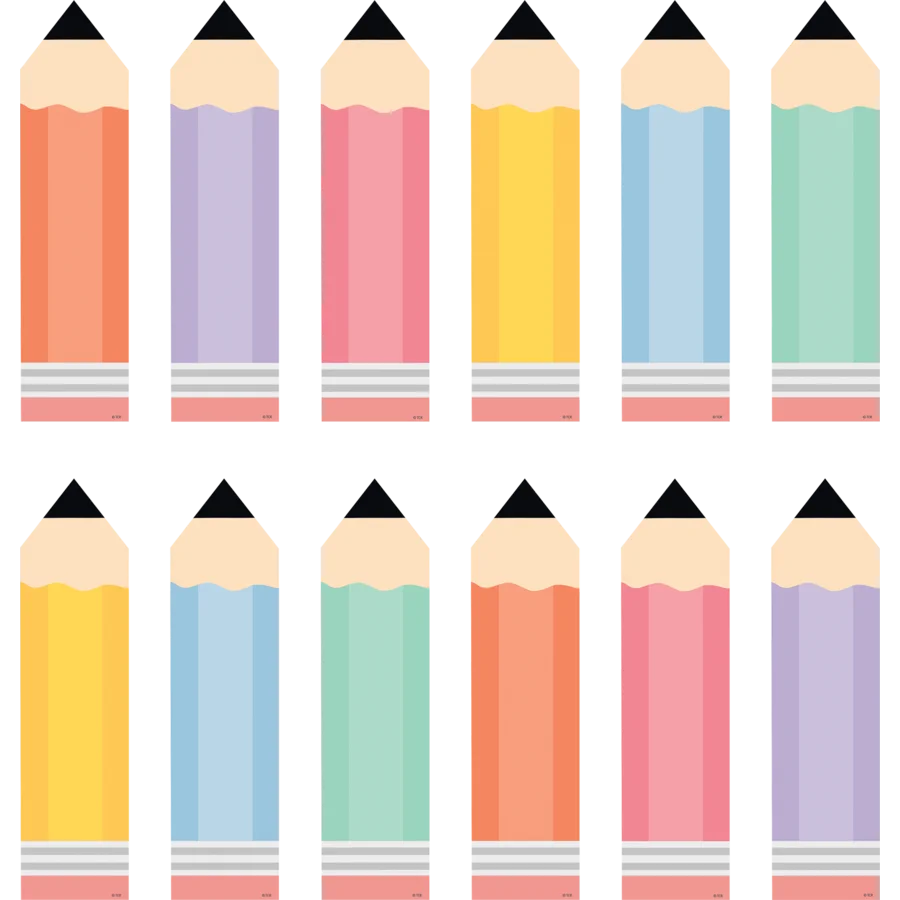 Cool for School Pencils Accents