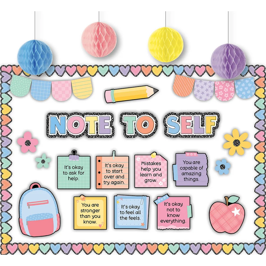 Cool For School - Note to Self Create & Decorate Quick Kit