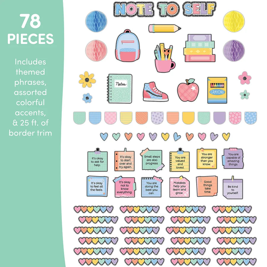 Cool For School - Note to Self Create & Decorate Quick Kit