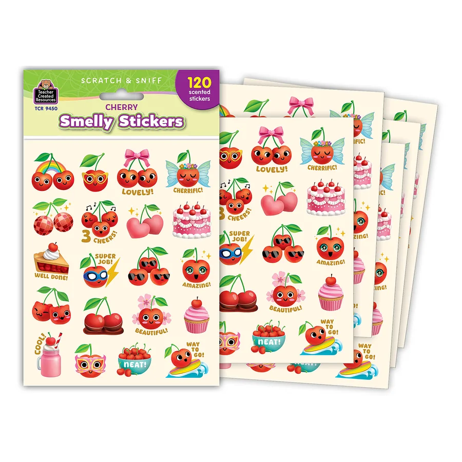 Cherry Smelly Stickers