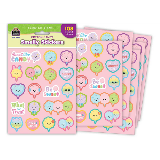 Cotton Candy Smelly Stickers