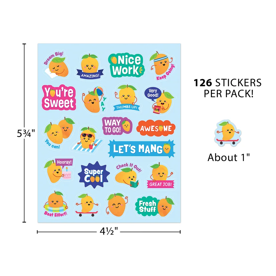 Mango Smelly Stickers