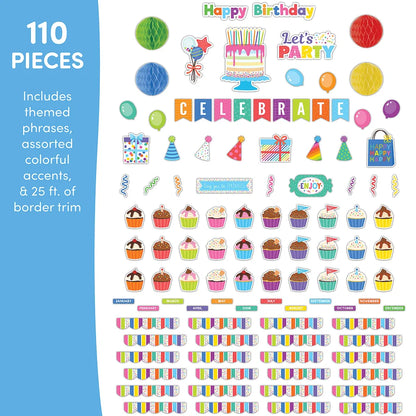Colorful Happy Birthday Create & Decorate Quick Kit