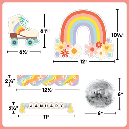 Roller Disco Birthday Create & Decorate Quick Kit