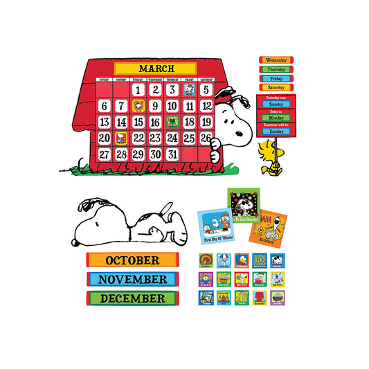 Peanuts® Calendar Bulletin Board Set