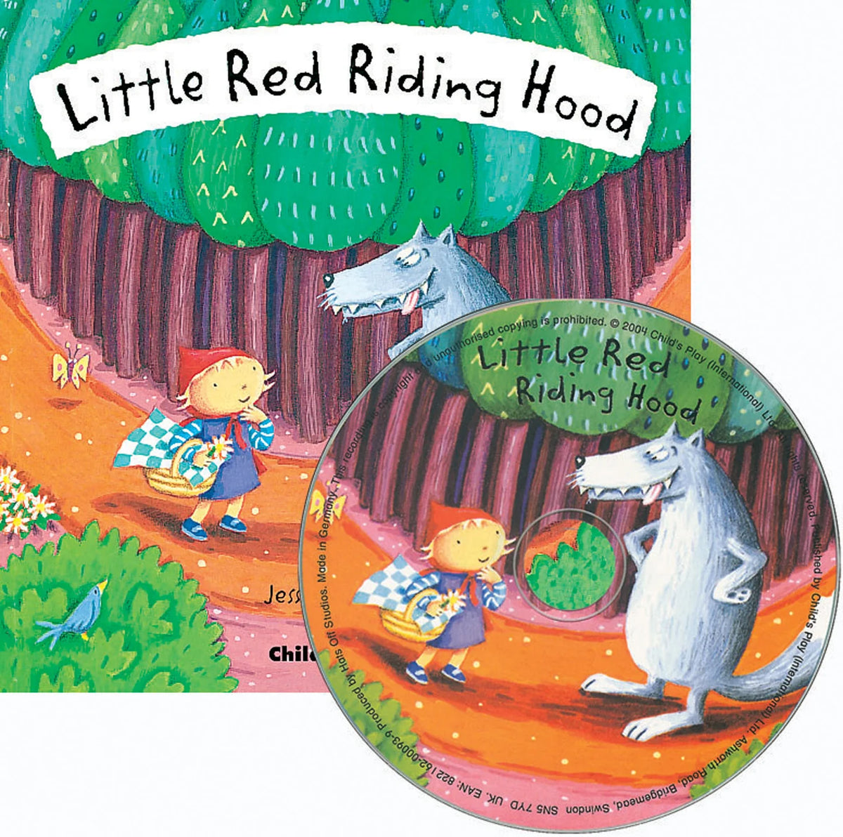 Flip-up Fairy Tales: Little Red Riding Hood (Softcover and CD Edition)
