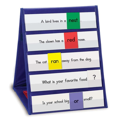 Double-Sided Tabletop Pocket Chart