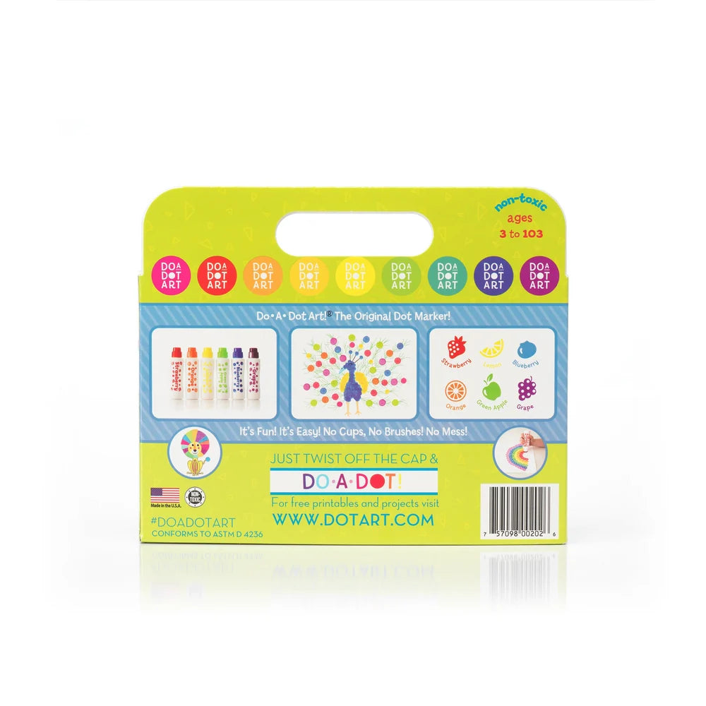 Do-A-Dot Juicy Fruits Scented Markers - 6ct