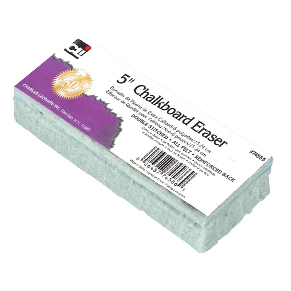 Chalkboard Eraser Standard 5" Felt