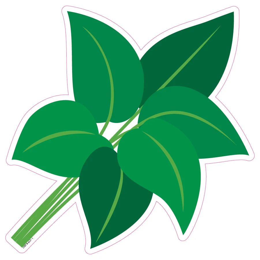 Potted Plants 6" Designer Cutouts