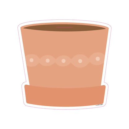 Potted Plants 6" Designer Cutouts