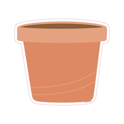 Potted Plants 6" Designer Cutouts