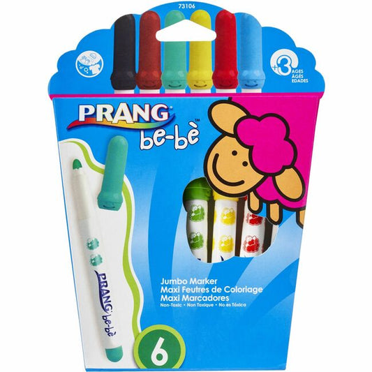Prang be-be' Markers 6ct.