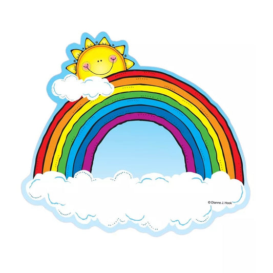 Rainbows Colorful Cut-Out