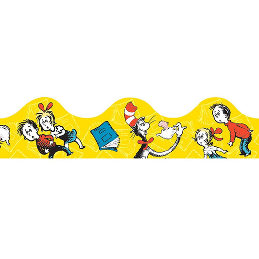 Cat in the Hat Yellow Deco Trim