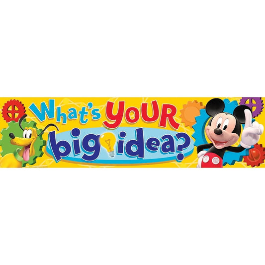 Mickey Mouse Clubhouse What's Your Big Idea? Banner