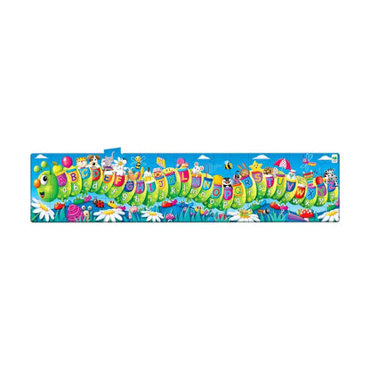 Long & Tall Floor Puzzle ABC Caterpillar 51pc