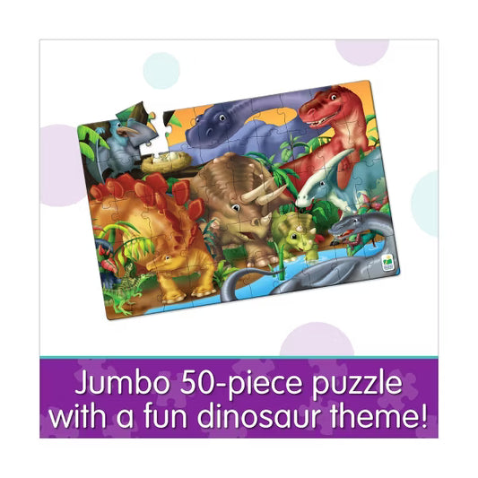 Jumbo Floor Puzzle - Dinosaurs: 50pc