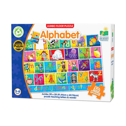 Jumbo Floor Puzzle - Alphabet: 50pc