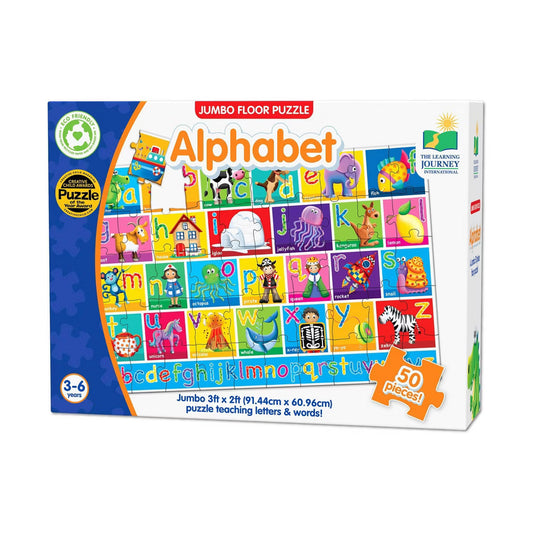 Jumbo Floor Puzzle - Alphabet: 50pc