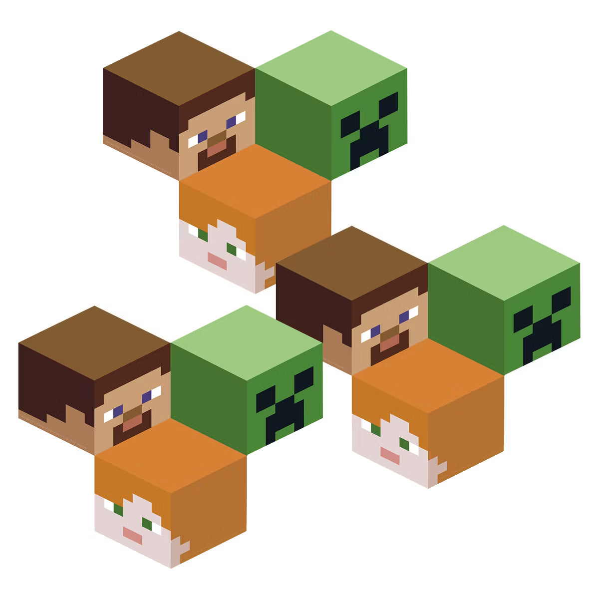 Eureka® Minecraft Assorted Paper Cut Out, 36 Per Pack