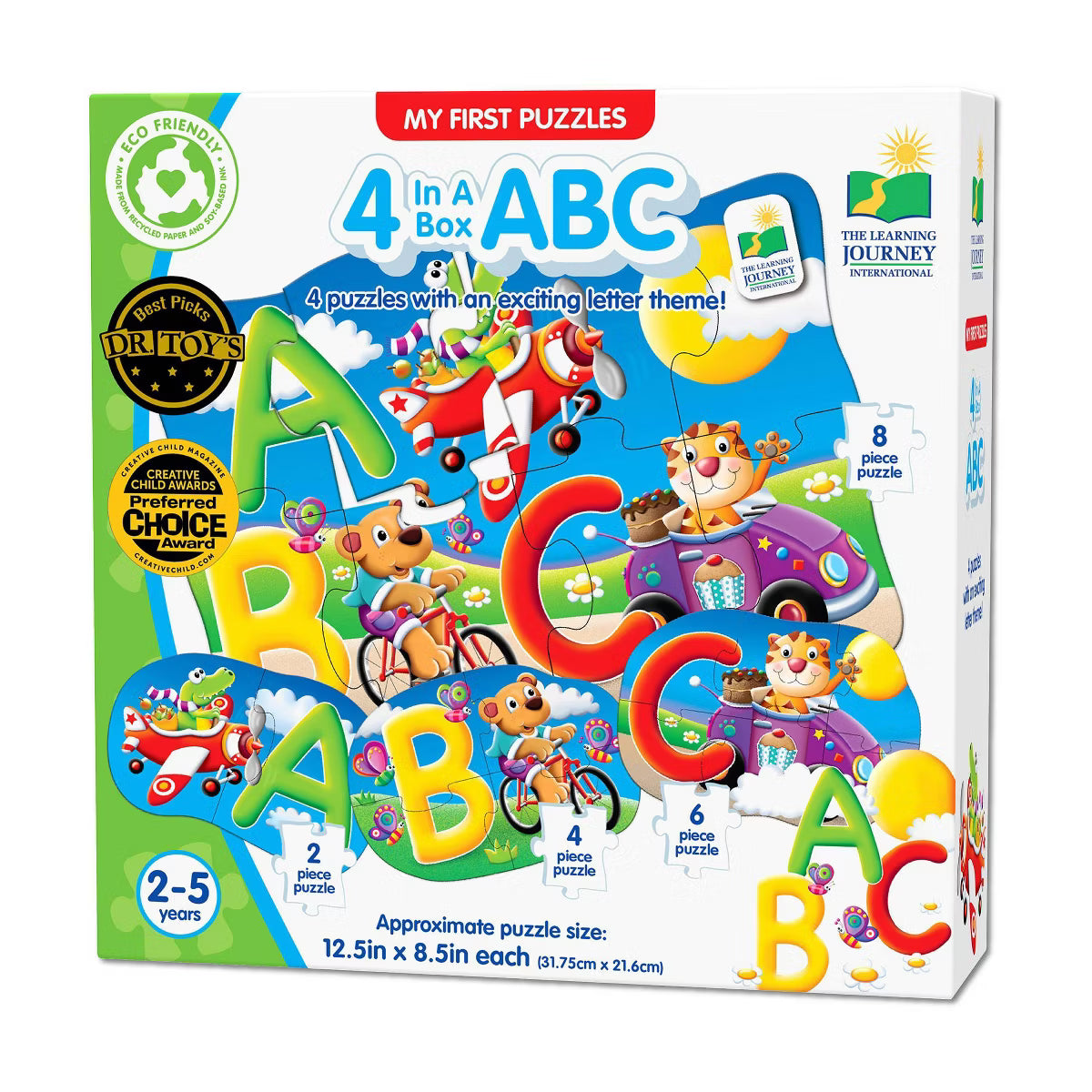 My First Puzzles - 4 In A Box - ABC 20pc Jigsaw Puzzle