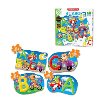 My First Puzzles - 4 In A Box - ABC 20pc Jigsaw Puzzle
