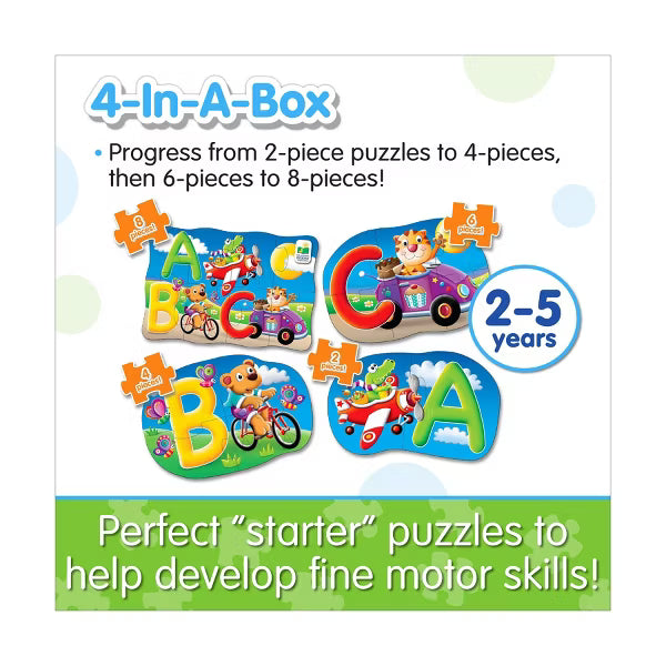 My First Puzzles - 4 In A Box - ABC 20pc Jigsaw Puzzle