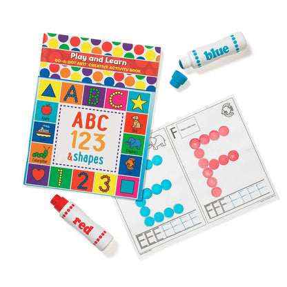 Play and Learn ABC, Numbers, and Shapes Book