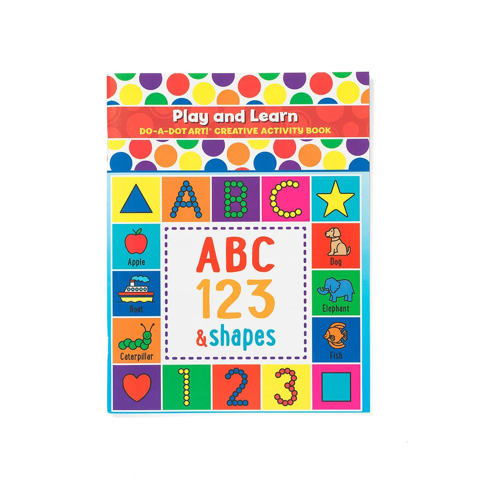 Play and Learn ABC, Numbers, and Shapes Book