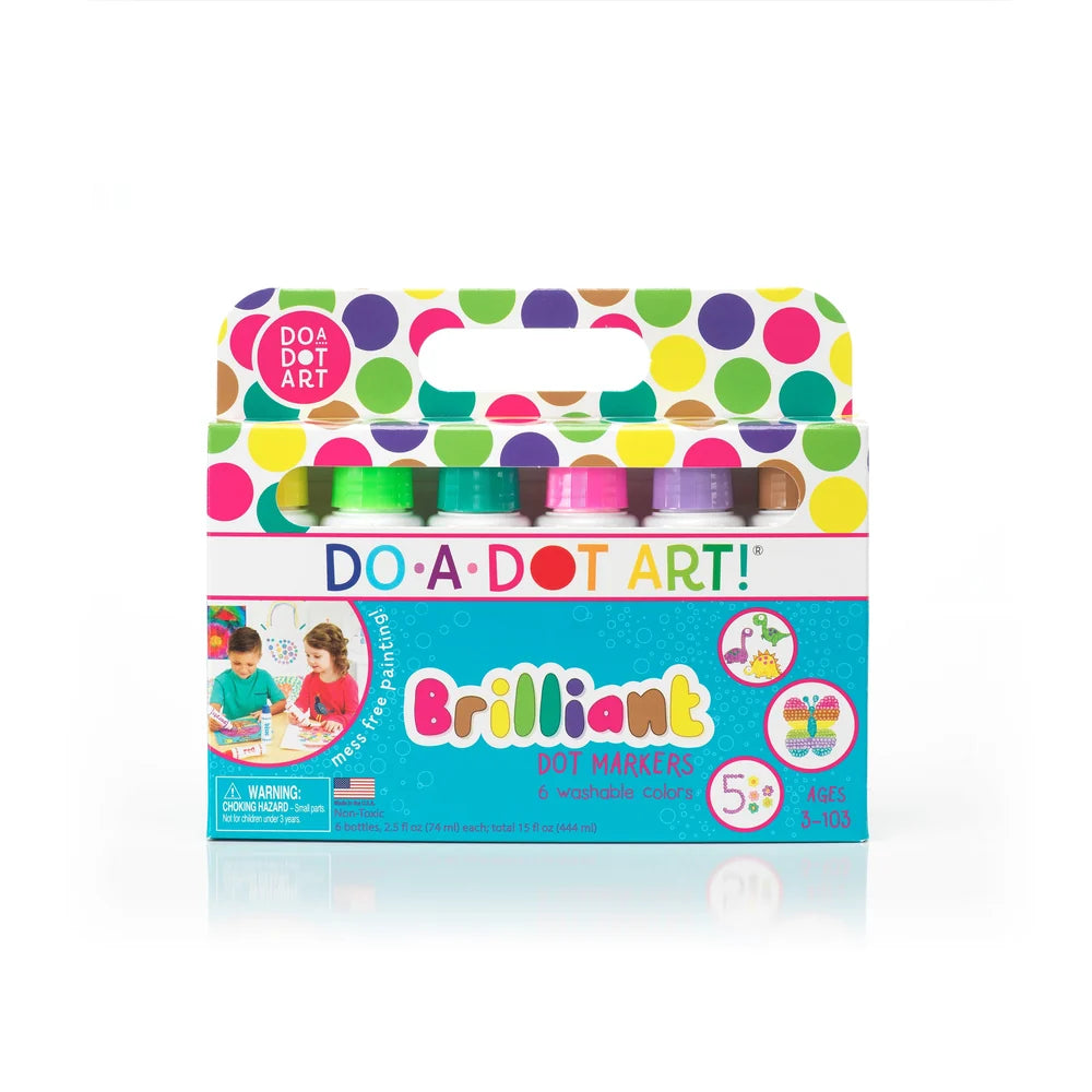 Do-A-Dot Brilliant Colors - 6ct