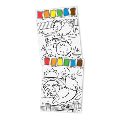 Paint with Water - Farm Animals
