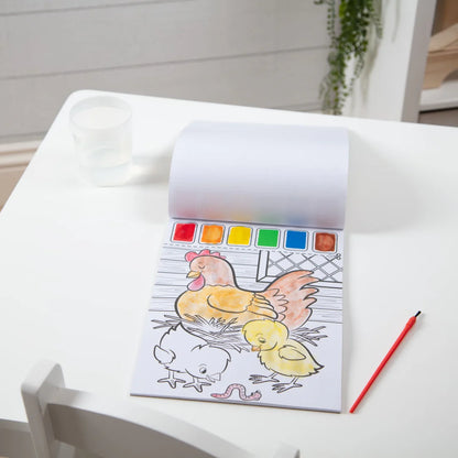 Paint with Water - Farm Animals