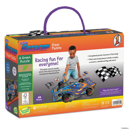 Racecar Floor Puzzle