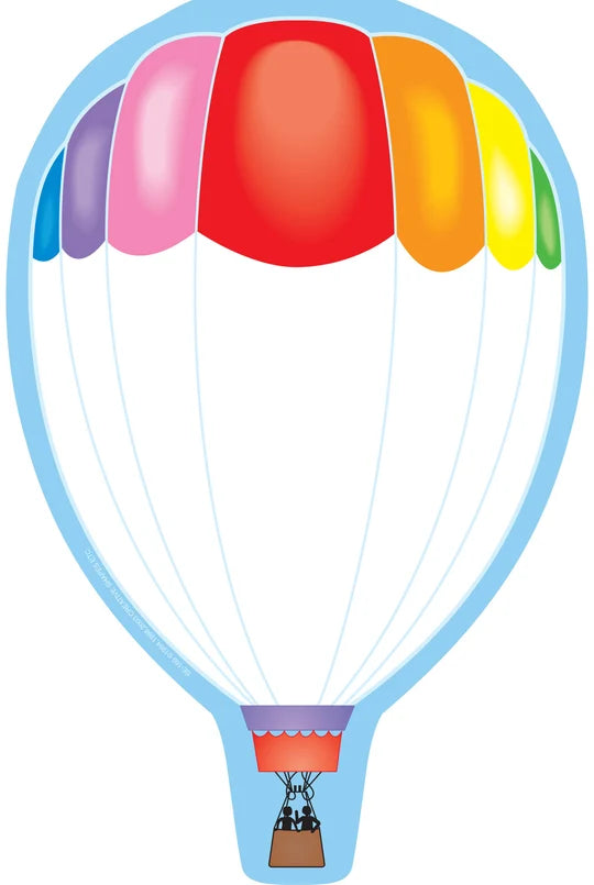 Large Notepad - Hot Air Balloon