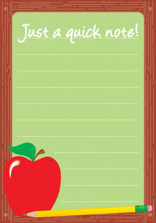 Notes & Quotes - A Quick Note