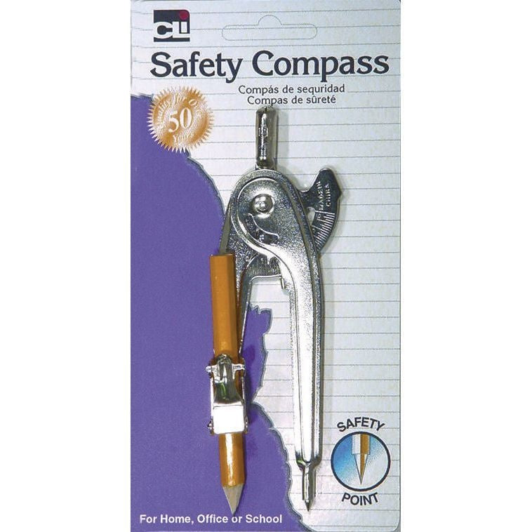 Compass W/Safety Point Metal
