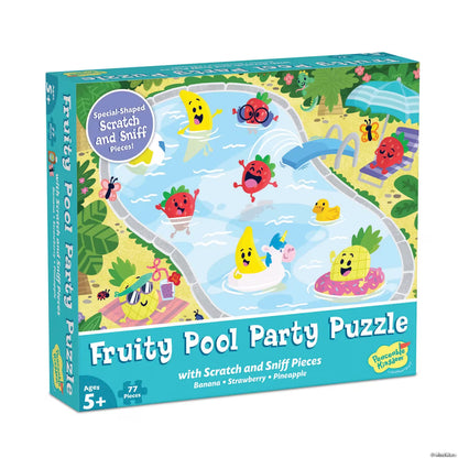 Scratch and Sniff Puzzle: Fruity Pool Party