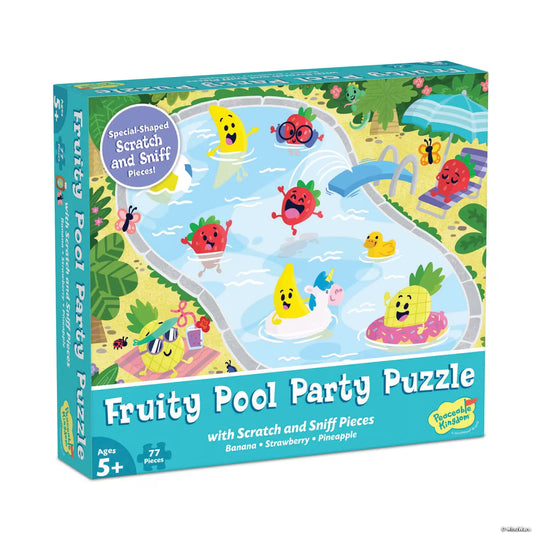 Scratch and Sniff Puzzle: Fruity Pool Party