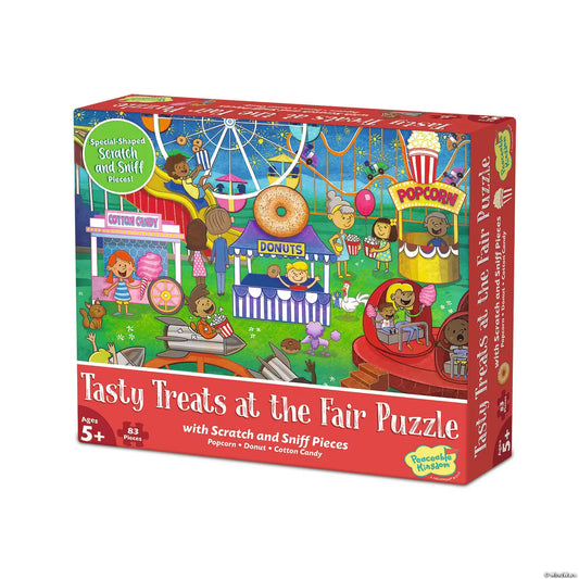 Scratch and Sniff Puzzle: Tasty Treats at the Fair