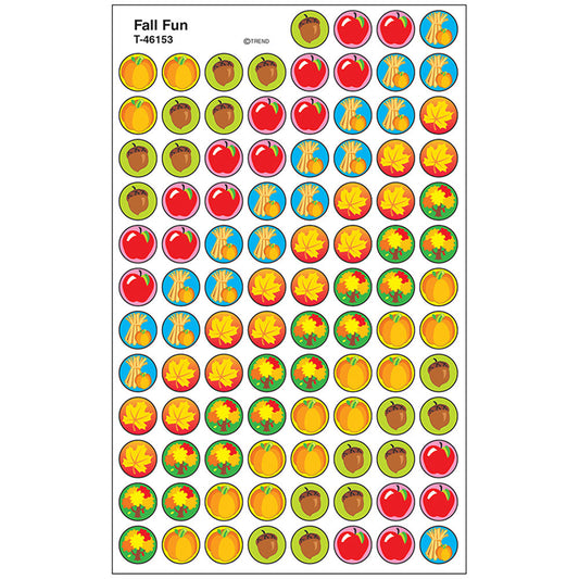 Fall Fun superSpots® Stickers