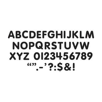 Black Letters STICK-EZE® Stick-On Letters