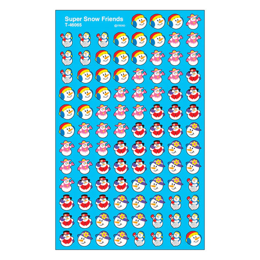 Super Snow Friends superShapes Stickers