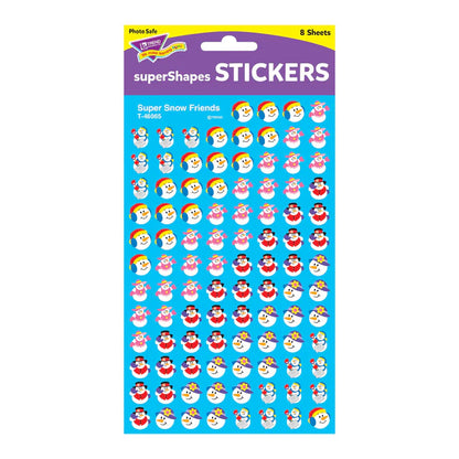 Super Snow Friends superShapes Stickers